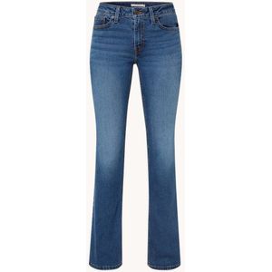 Levi's Low waist bootcut jeans met medium wassing