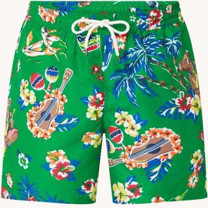 Ralph Lauren Zwemshorts met bloemenprint en steekzakken