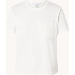 L.K.Bennett Vivienne T-shirt met borstzak