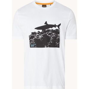 HUGO BOSS Te Sea Horse T-shirt met print