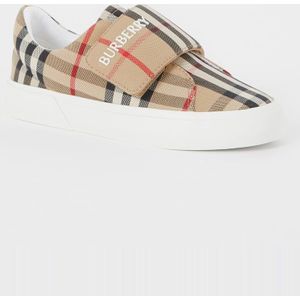 Burberry James sneaker met ruitdessin