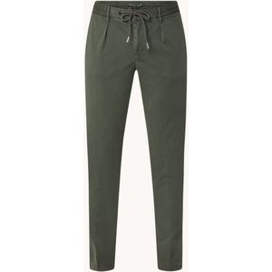 Profuomo Skinny fit chino in lyocellblend met steekzakken