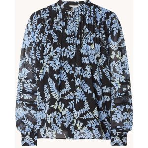 Fabienne Chapot Ferry semi-transparante blouse met bloemenprint