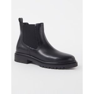 Dune London Perceive chelsea boot van leer