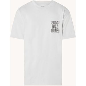 Carhartt WIP T-shirt met logo- en backprint