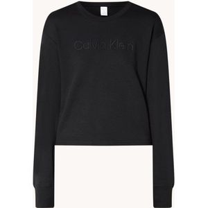 Calvin Klein Lounge sweater met logoborduring