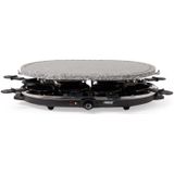 Princess Raclette 8 Oval Stone Grill Party gourmetstel 162720