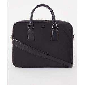 Sandro Businesstas met leren details en 14 inch laptopvak