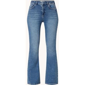 Fabienne Chapot Eva Flare high waist flared jeans met medium wassing