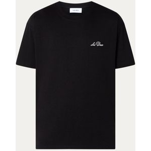 Les Deux Crew T-shirt met logoborduring