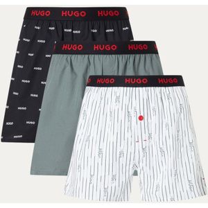 HUGO BOSS Boxershorts met logoband in 3-pack