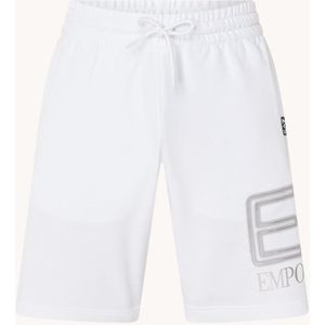 Emporio Armani Straight fit korte joggingbroek met logo