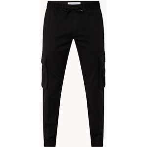 Calvin Klein Tapered fit cargobroek met logo