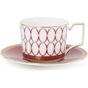 Wedgwood Renaissance Red espressokopje en schotel 7 cl