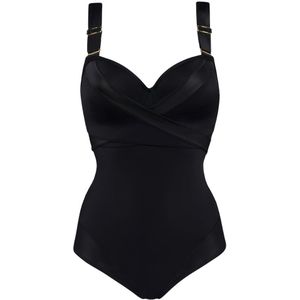 Marlies Dekkers Cache Coeur voorgevormd bandeau badpak met strikdetail en beugelondersteuning