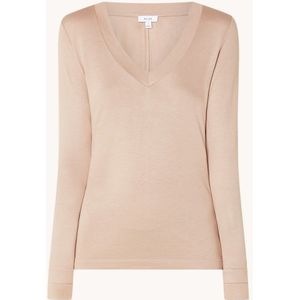 Reiss Brady longsleeve met V-hals