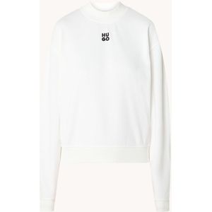 HUGO BOSS Daxandria sweater met logoborduring