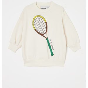 Mini Rodini Tennis sweater van biologisch katoen met print