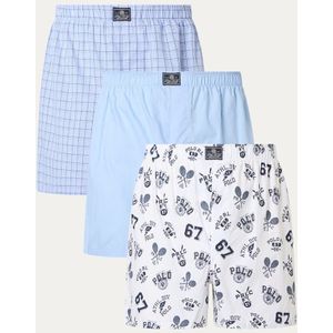 Ralph Lauren Boxershorts met print in 3-pack