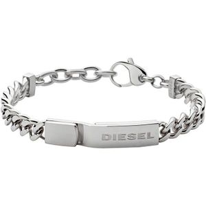 Diesel Schakelarmband met logo DX0966040