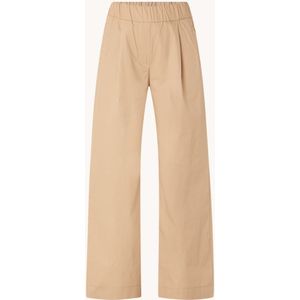 by-bar Benji high wast wide fit pantalon met steekzakken