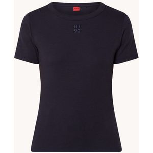 HUGO BOSS Deloris T-shirt met logoborduring