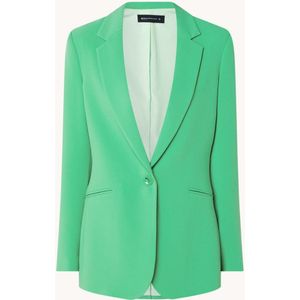 Expresso Blazer met paspelzakken