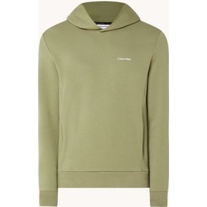 Calvin Klein Hoodie met logo en steekzakken