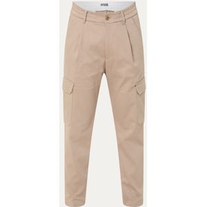 DRYKORN Casy tapered fit cropped cargobroek met steekzakken