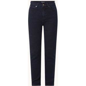 Whistles Sculptured high waist skinny jeans met donkere wassing