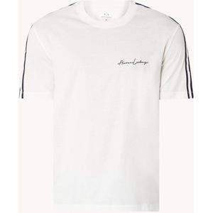 Armani Exchange T-shirt met logoborduring