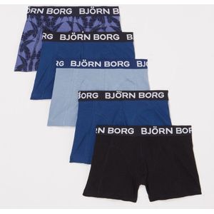 Björn Borg Boxershorts met logoband in 5-pack
