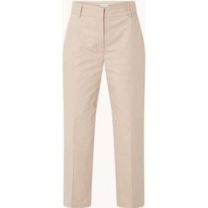 Tommy Hilfiger High waist straight fit chino in lyocellblend met steekzakken