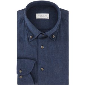 Profuomo Regular fit overhemd met button down-kraag