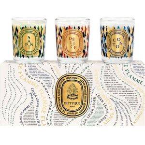 DIPTYQUE Scented Candles Set of 3 - Limited Edition geurkaars set