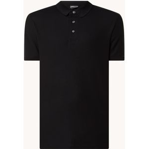 Emporio Armani Regular fit polo met logoborduring