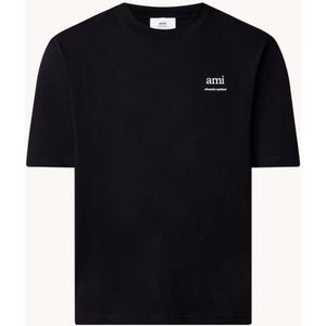 AMI Paris T-shirt van biologisch katoen met logo