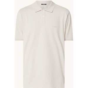 Denham Regent regular fit polo met logoborduring