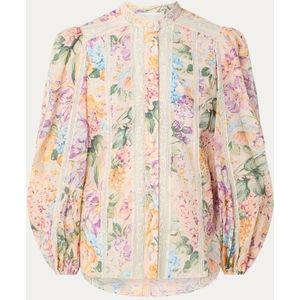 Zimmermann Halliday blouse met bloemenprint