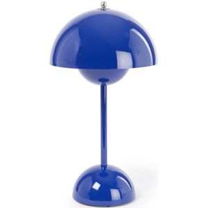 &Tradition Verner Panton Flowerpot VP9 tafellamp cobalt blue