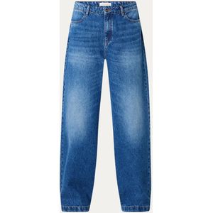 alchemist Star high waist loose fit jeans met medium wassing