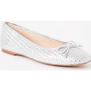 Dune London Heights ballerina van leer