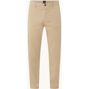 HUGO BOSS Tapered fit chino met steekzakken