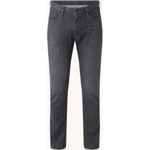 Emporio Armani Slim fit jeans met donkere wassing en stretch