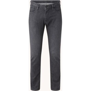 Emporio Armani Slim fit jeans met donkere wassing en stretch