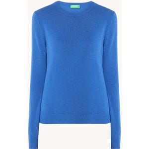 Benetton Fijngebreide pullover van merino wol