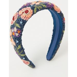 Becksöndergaard Primula Wide Beaded haarband met bloemenprint