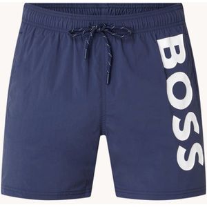 HUGO BOSS Octopus zwemshorts met logoprint en steekzakken