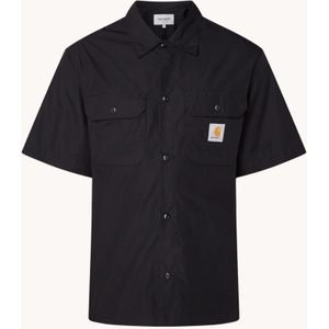 Carhartt WIP Craft regular fit overhemd met logo en borstzakken