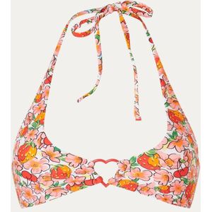 Blackbough Swim Thea halter bikinitop met uitneembare vulling en bloemenprint